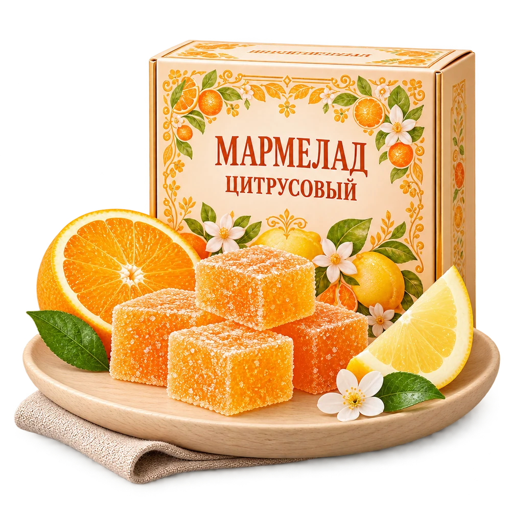 Цитрусовый мармелад