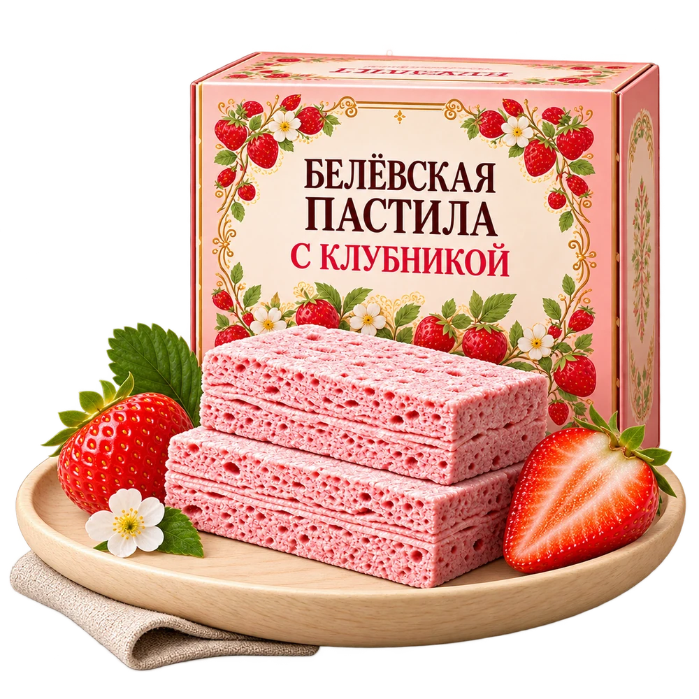 Пастила с клубникой
